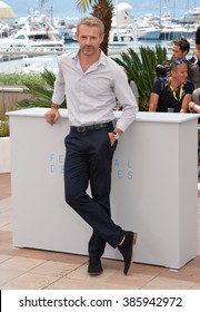 CANNES, FRANCE - MAY 18, 2015: Lambert Wilson At The Photocall For His Movie 