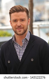 CANNES, FRANCE - MAY 19, 2013: Justin Timberlake at the photocall for his movie "Inside Llewyn Davis" in competition at the 66th Festival de Cannes. 