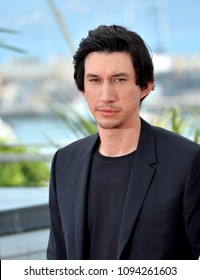 CANNES, FRANCE. May 19, 2018: Adam Driver At The Photocall For 