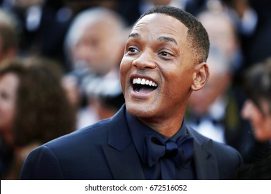 CANNES, FRANCE - MAY 23: Will Smith attends the 70th Anniversary during the 70th annual Cannes Film Festival on May 23, 2017 in Cannes, France. 
