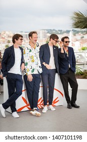 CANNES, FRANCE - MAY 25, 2019: Niels Schneider, Paul Hamy, Gaspard Ulliel And Arthur Harari Attend The photocall For 