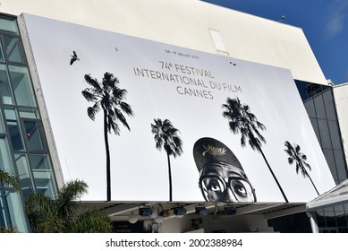 CANNES, FRANCE-JULY 05: The Official Poster For The 74th International Film Festival Shown On July 05, 2021 In Cannes, France. This Year The Artist Choosen Is The Filmmaker Spike Lee.