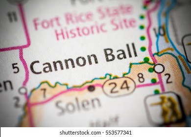 CAnnon Ball. North Dakota. USA