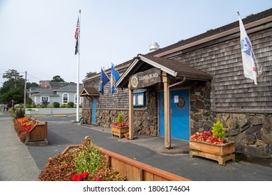 Cannon Beach, Oregon - August 1, 2020: Exterior View Of The VFW Post In Town