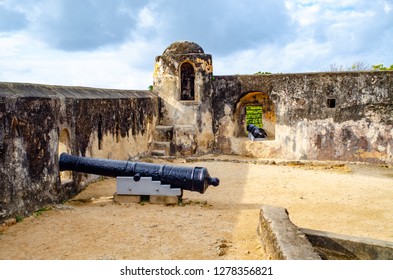 Cannon In Fort Jesus Mombasa