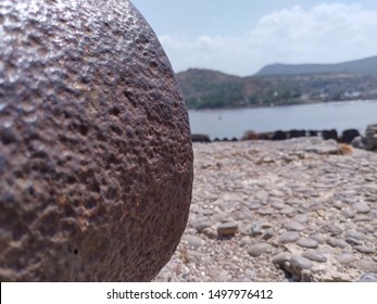 Cannon At Murud Janjira Fort India