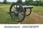 Cannon at Petersburg National Battlefield in Prince George County, Virginia.  This site is where the siege of Petersburg took place near the end of the American Civil War.