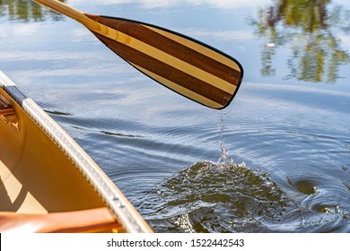 Canoe Paddle Water Drip River Fall Summer Autumn Refelction