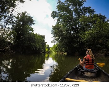 Canoeing In Hocking Hills