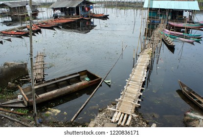 Canoes shelter at the lake - Powered by Shutterstock