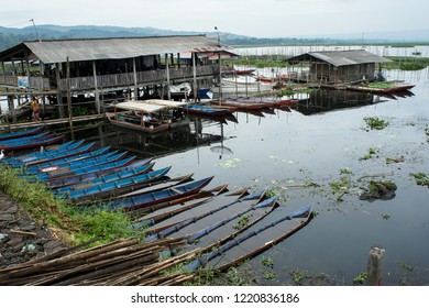 Canoes shelter at the lake - Powered by Shutterstock