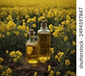 Canola oil is a versatile, mild-flavored oil extracted from the seeds of the canola plant, a variety of the rapeseed plant. It is known for its light taste and high smoke point, making it suitable for