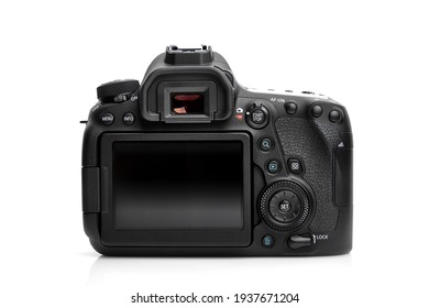 CANON EOS 6D Mark II DSLR New Digital SLR Full Frame Camera. Camera On White Background. 21.12.2018, Rostov Region, Russia