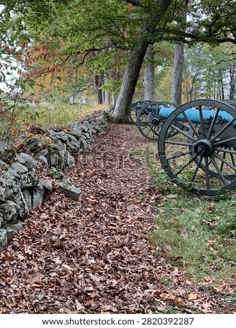 Canons at the ready in Gettysburg