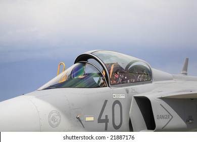 Canopy Jas 39 Gripen Airshow 08 の写真素材 今すぐ編集