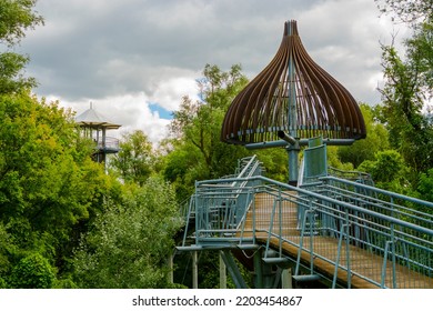 Canopy Walkway In South Hungary In Mako