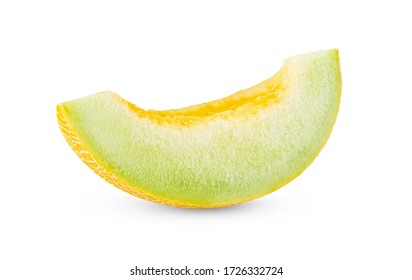 Cantaloupe Melon Isolated On White Background. Full Depth Of Field