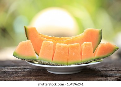 Cantaloupe Melon Slices