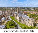 Canterbury Cathedral, Christ Church Cathedral, Canterbury, is the cathedral of the archbishop of Canterbury, the leader of the Church of England.