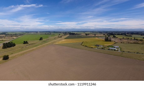 Canterbury Plains Aerial View