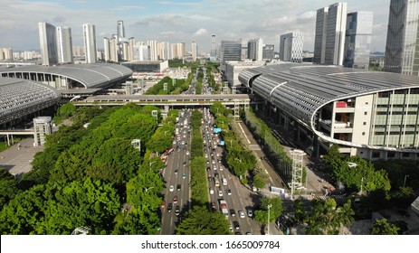 Canton Fair Complex Aerial View