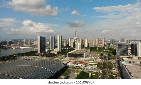 Canton Fair Complex Aerial View