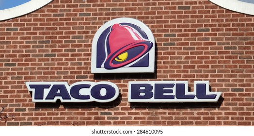 CANTON, MI - DECEMBER 31:  Taco Bell, whose Canton location logo is shown on December 31, 2014, has more than 6,500 stores. 