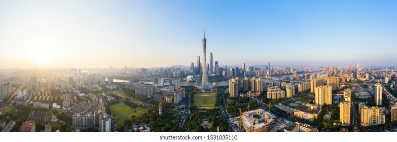 The Canton Tower At Guangzhou,china