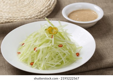 Cantonese Food, Cantonese Food, Shredded Lettuce