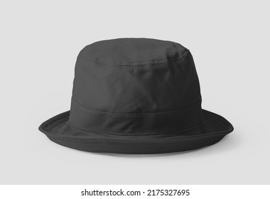 Canvas Bucket Hat Mockup Template With Copy Space For Your Logo Or Graphic Design