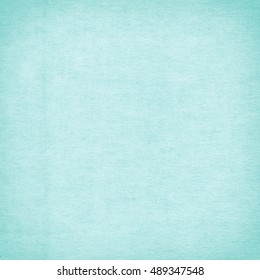 Canvas Surface Turquoise Texture Background