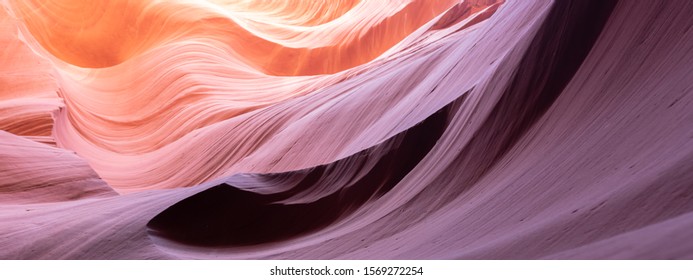 Canyon Antelope. Grand Canyon, Slot Canyon - Abstract Background Collection