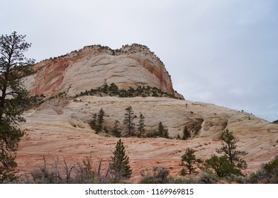 Canyon with clouds
