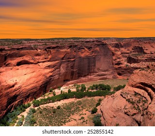 Canyon De Chelly Navajo Indian Reservation Northern Arizona