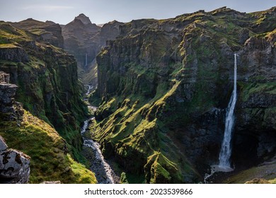 Múlagljúfur canyon during the summer time - Powered by Shutterstock