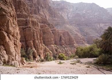 Canyon leading towards Wadi Ash Shab Pools and Cave, Oman