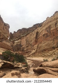 A Canyon In San Rafael Swell