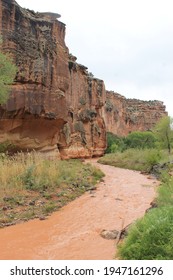 Canyon Scenery After A Flash Flood