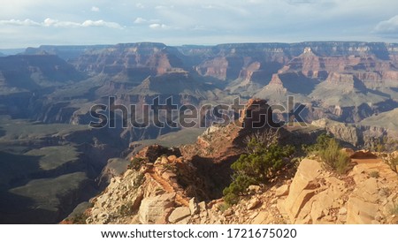 canyon view in grandcanyon southrim 