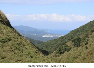 Caoling Old Trail (草嶺古道) in New Taipei and Yilan, Taiwan. 