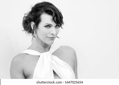 CAP D'ANTIBES, FRANCE - MAY 23: Milla Jovovich attends the amfAR Cannes Gala 2019 at Hotel du Cap-Eden-Roc on May 23, 2019 in Cap d'Antibes, France. 