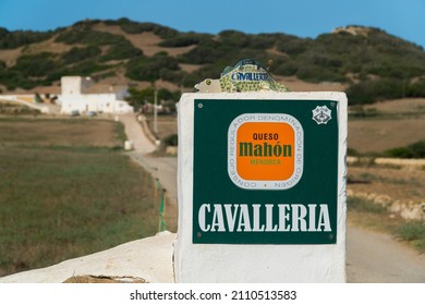 Cap De Cavalleria, Menorca, Spain, August 26 2021: Mahon Cheese Shop