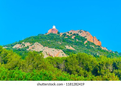 Cap Du Dramont In France
