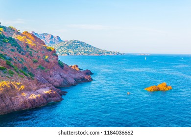 Cap Du Dramont In France
