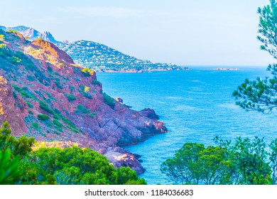 Cap Du Dramont In France
