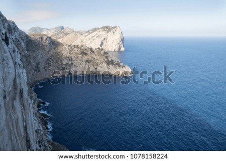 Similar – Cap Formentor from the air