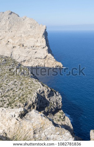 Similar – Cap Formentor from the air