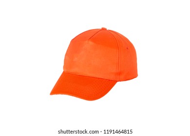 Cap Orange Orange Sports Cap Isolated Stock Photo 1191464815 | Shutterstock