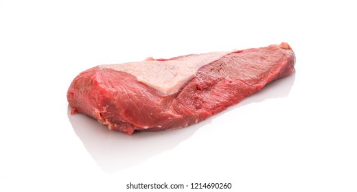 Cap Of Rump Veal White Isolated