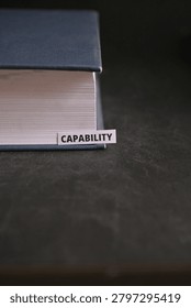 Capability and Competence Driving Performance Growth and Professional Successs